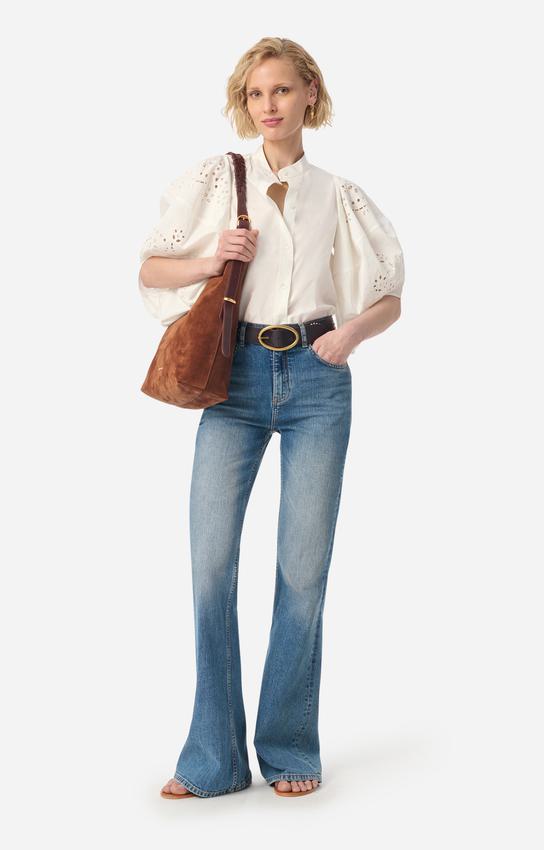 Vanessa Bruno | Félicie Puff-Sleeve Cotton Blouse - Ecru