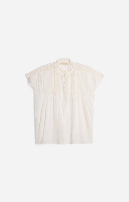 Vanessa Bruno | Button-Down Poplin Blouse - White
