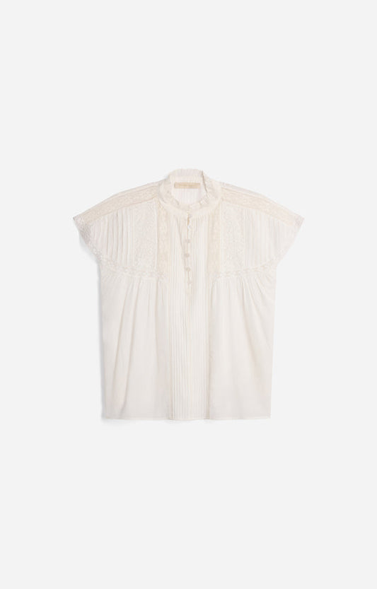 Vanessa Bruno | Button-Down Poplin Blouse - White
