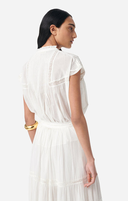 Vanessa Bruno | Button-Down Poplin Blouse - White