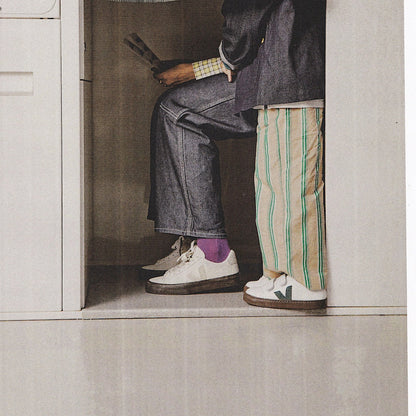 Veja | Campo Bold Sneaker - Almond Suede & Recycled Materials Pierre-Almond-Eagle