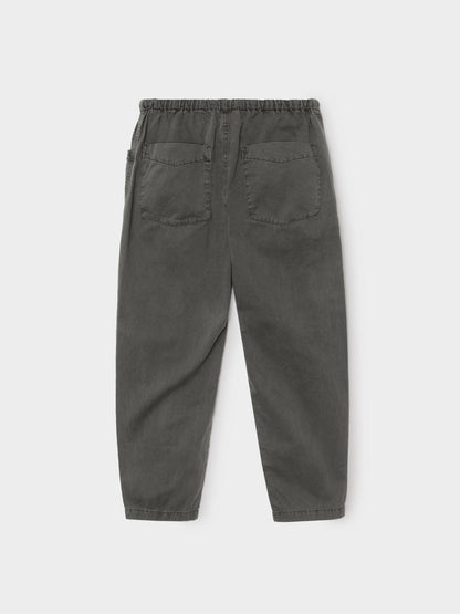 Xirena | Baxter Barrel-Leg Cotton Twill Pants Carbon