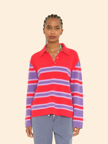 Pullover Maude Sweater Red-Petals