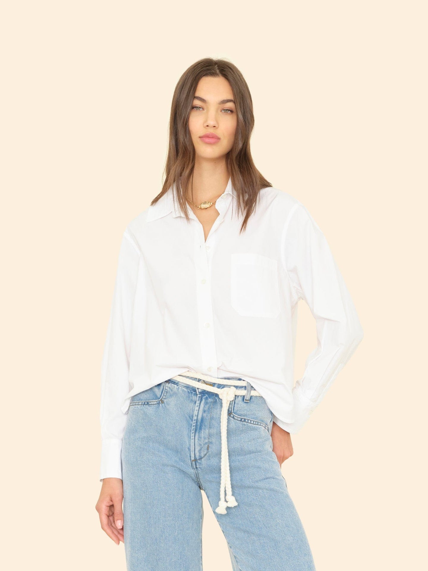 Xirena | Monroe Shirt - Relaxed Cotton Button-Down in White