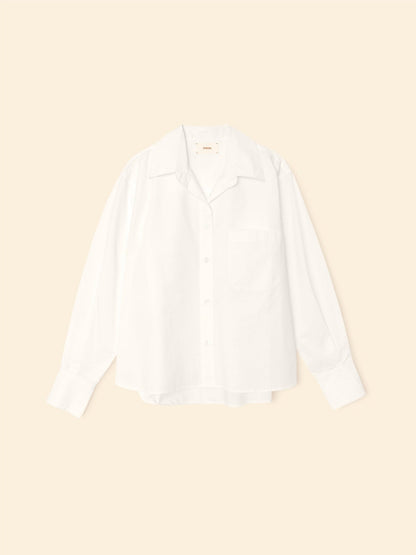 Xirena | Monroe Shirt - Relaxed Cotton Button-Down in White