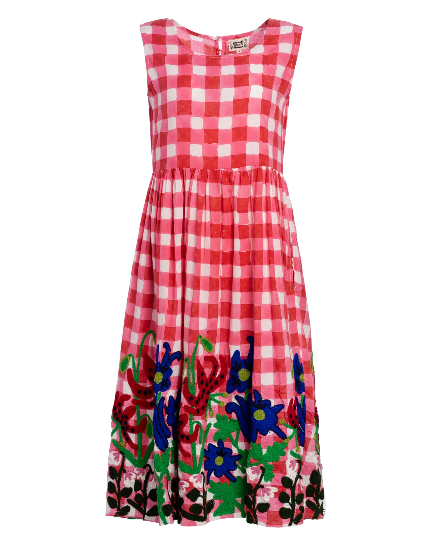 XIWIKJ | Paradisia Crepe Georgette Column Dress - Matte Sheen