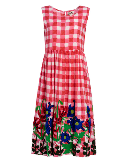 Women's Dress 100% Polyester Crepe Georgette Blend - Paradisia
