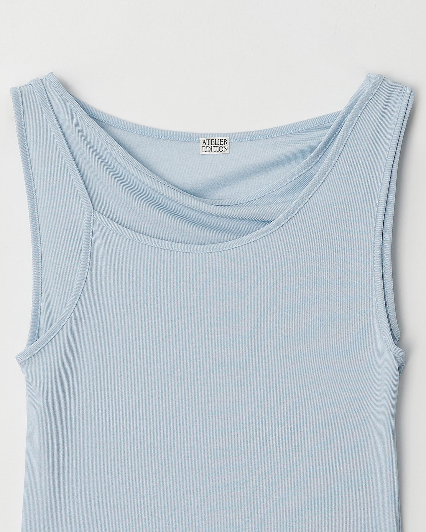 Atelier Edition | Layered Blouse in Light-Blue AEROCool