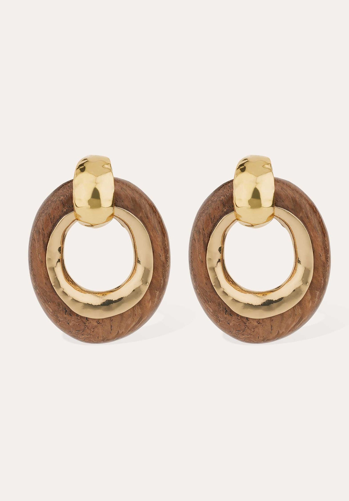 Earring Aselva Pm O W 607-brown