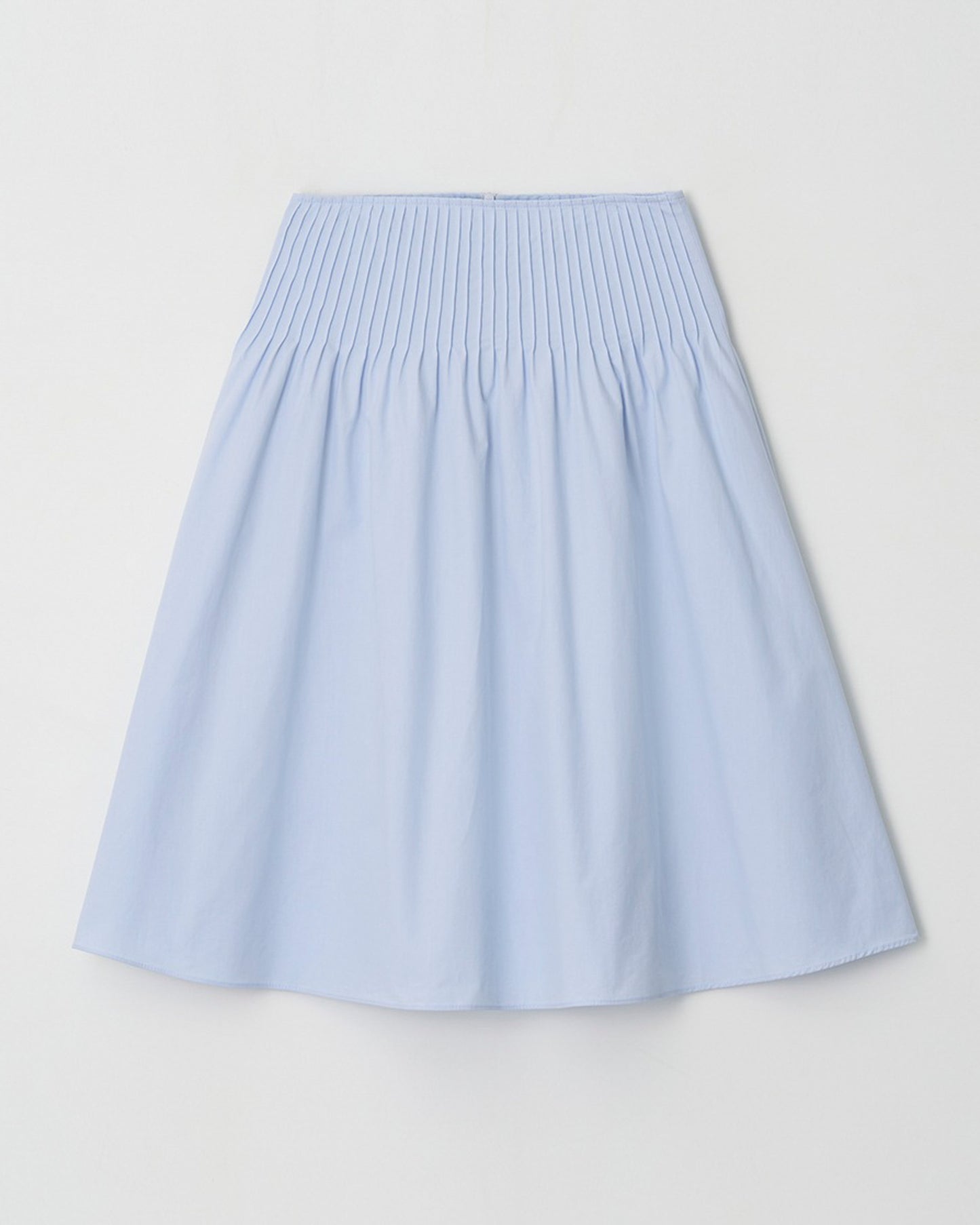 Atelier Edition | Stitch Co Asymmetric Midi Skirt - Light Blue
