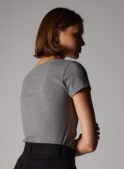 Tshirt M007-fts149 Light-Heather-Grey
