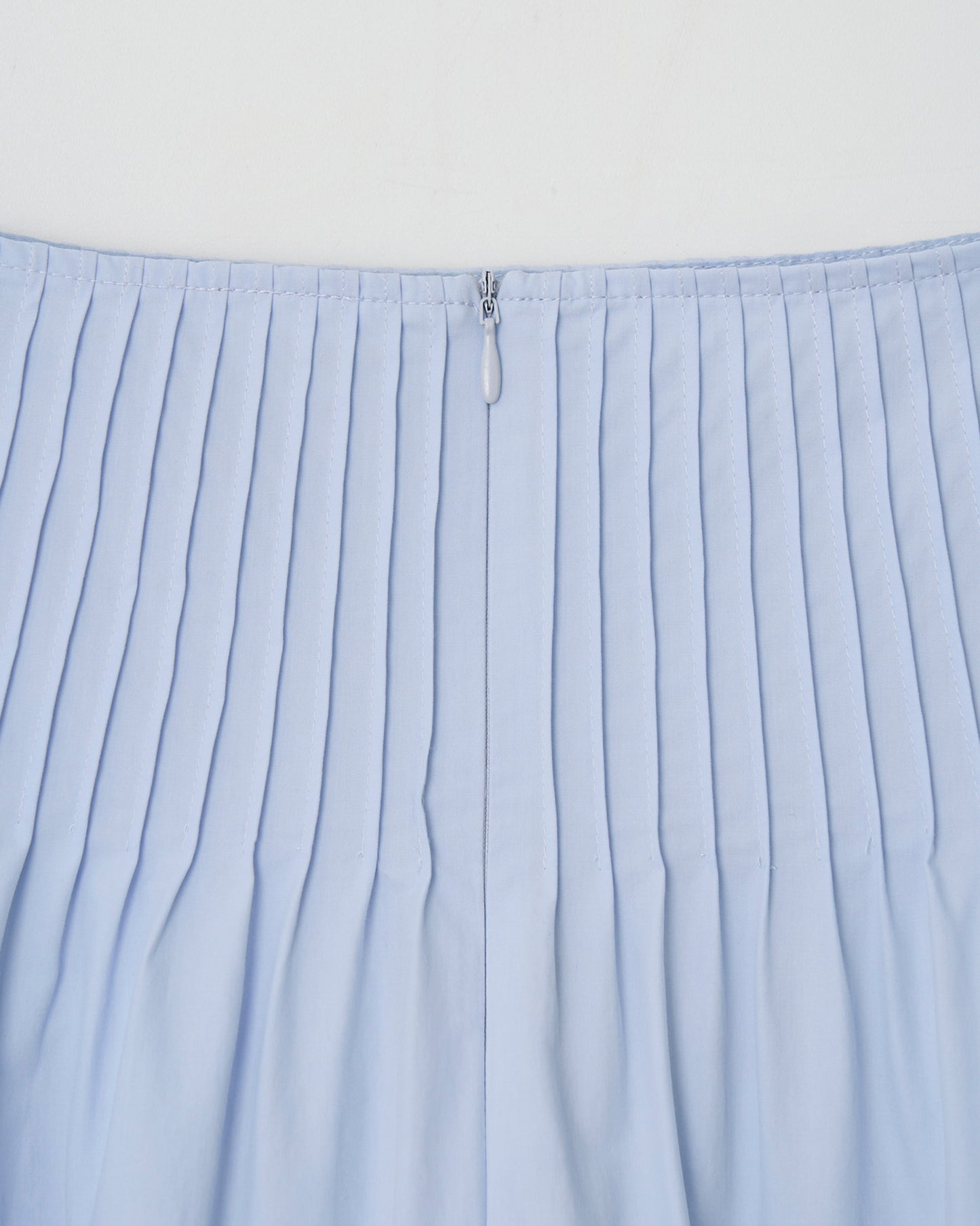 Atelier Edition | Stitch Co Asymmetric Midi Skirt - Light Blue