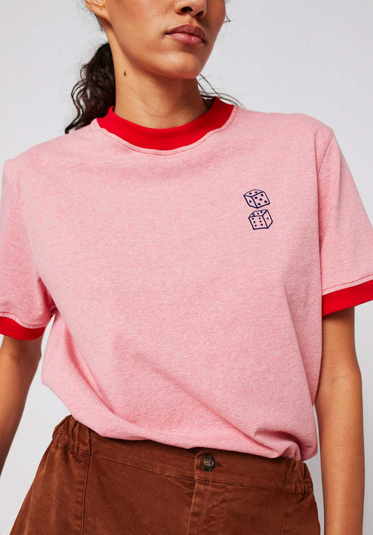 Tshirt Roll The Di 225ad002 Red