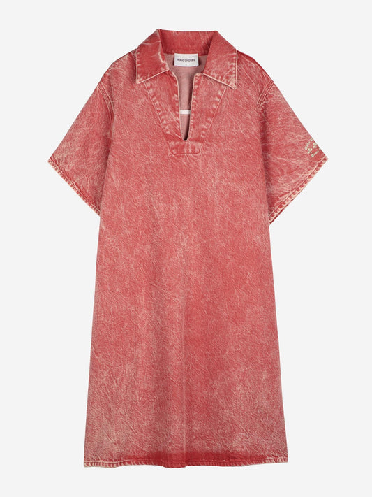 Dress Short Polo C 225ad046 Red