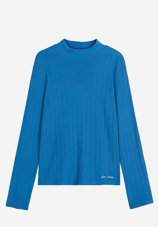 Turtleneck Jersey 225ad011 Blue