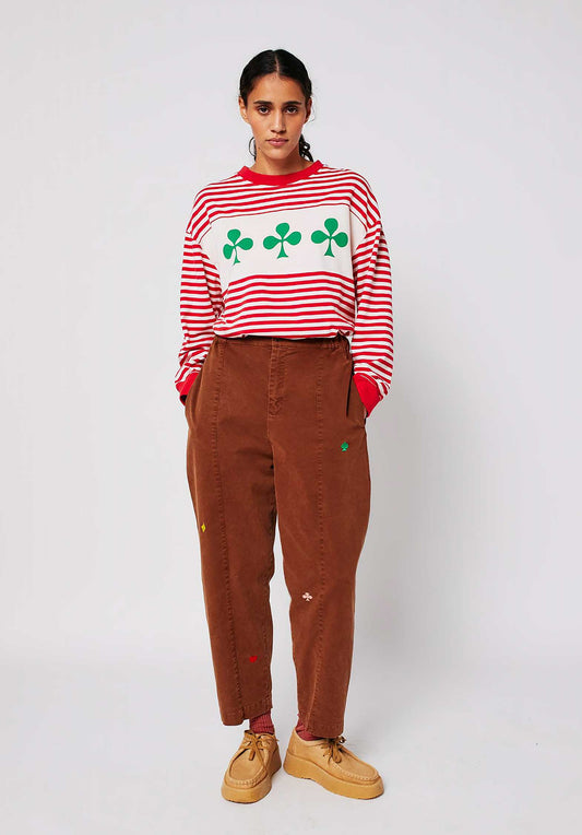 Tshirt Shamrock Kn 225ad013 Red