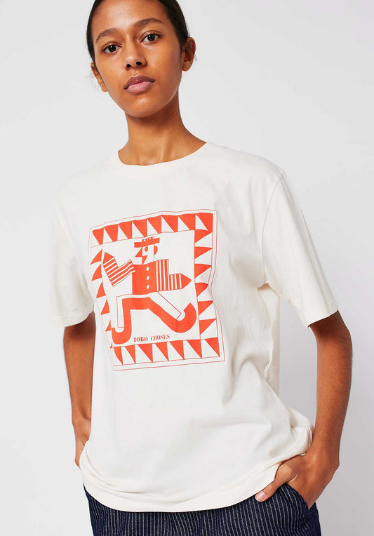 Tshirt Mr Pencil F 225ad001 Offwhite