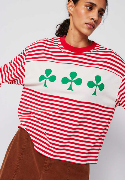 Tshirt Shamrock Kn 225ad013 Red