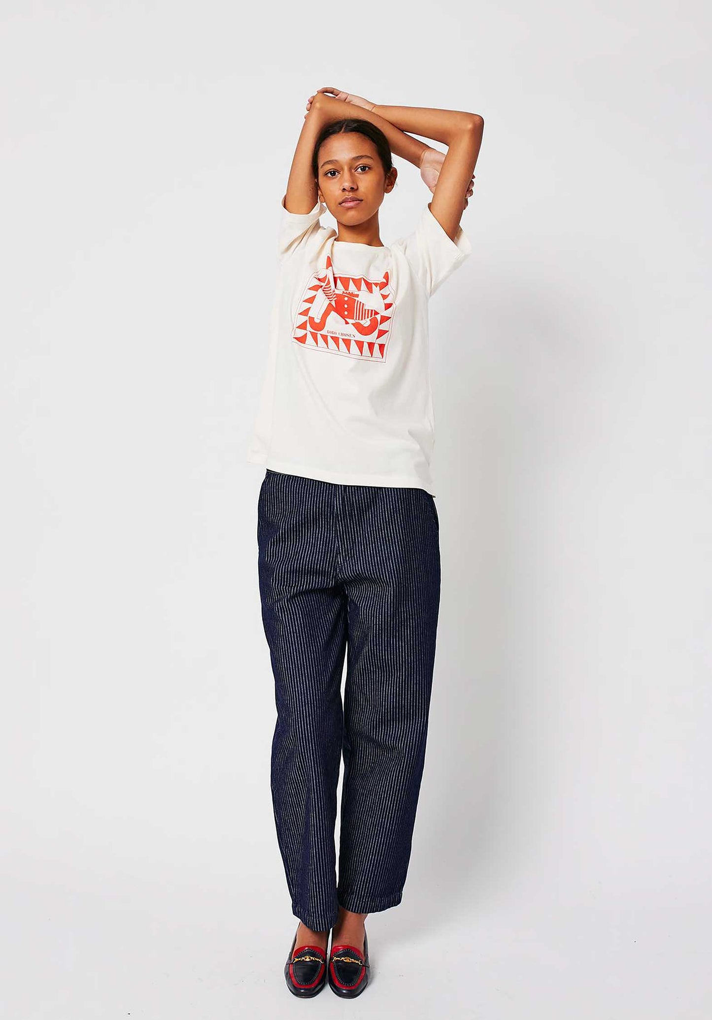Tshirt Mr Pencil F 225ad001 Offwhite