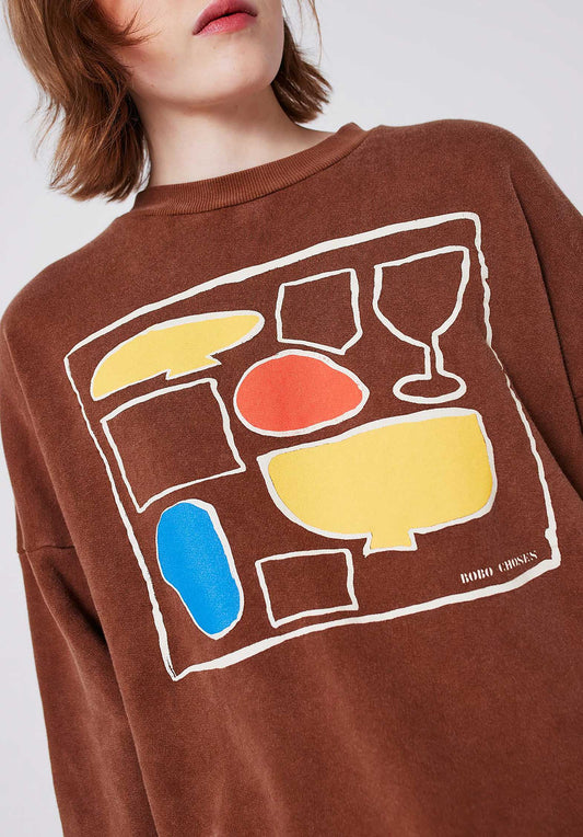 Sweatshirt After S 225ad017 Burgundy-Red