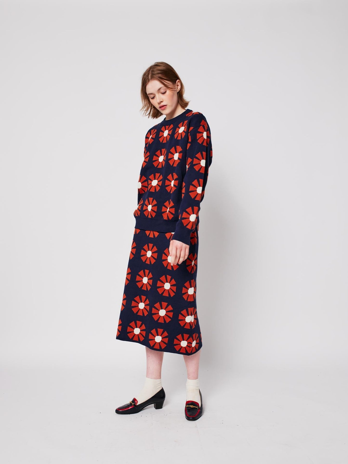 Skirt Flower Jacqu 225ad042 Navy-Blue