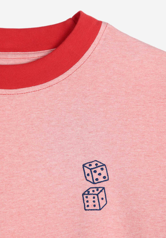 Tshirt Roll The Di 225ad002 Red