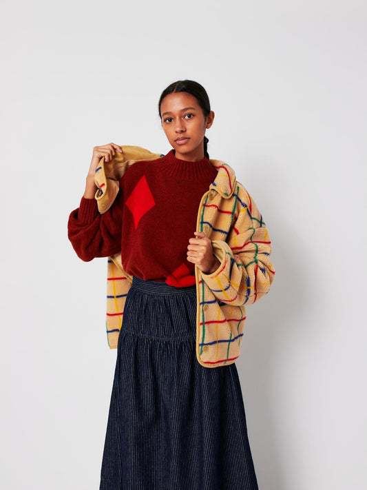 Jacket Color Strip 225ad072 Multi