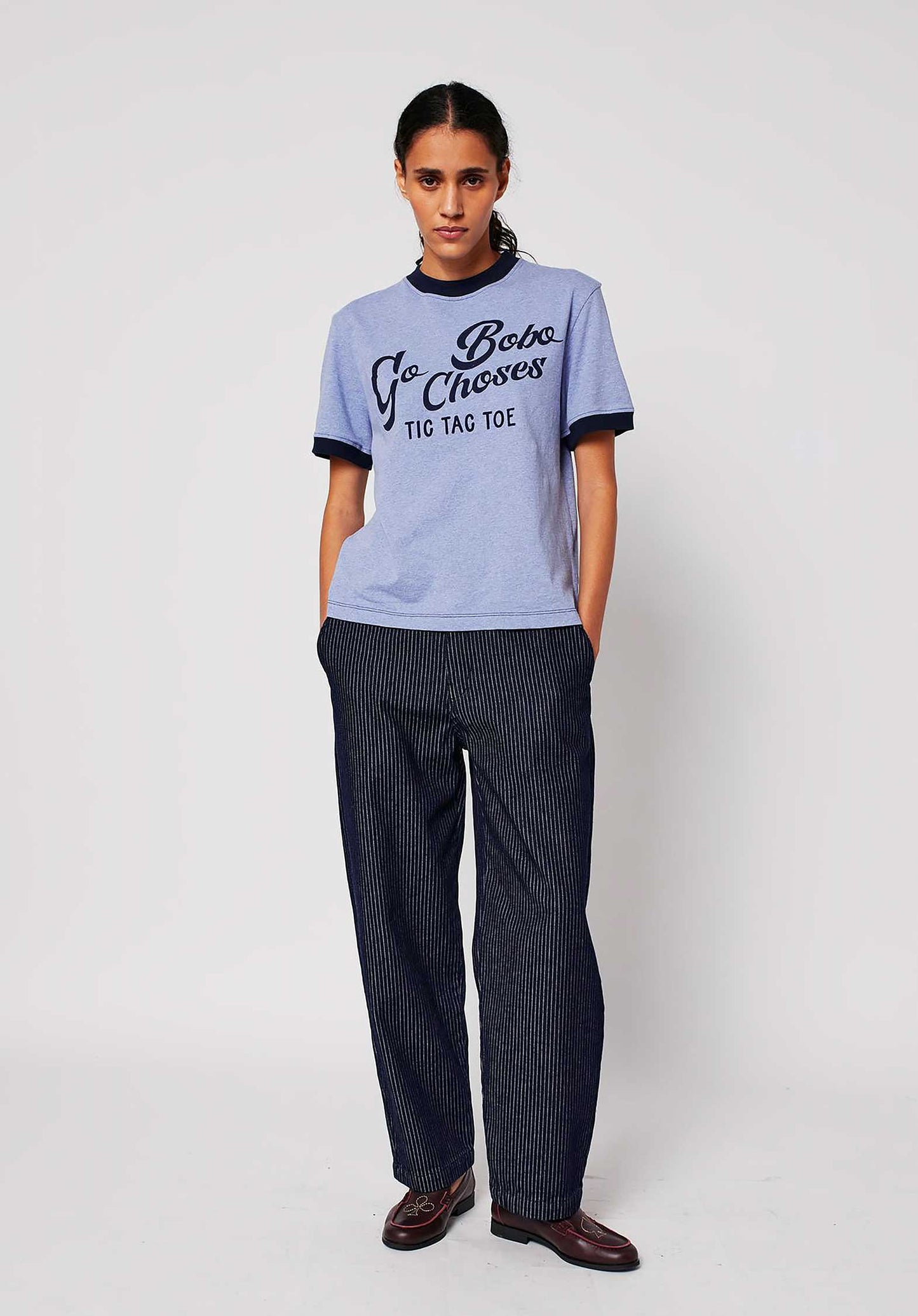 Pants Relaxed Fit 225ad034 Navy-Blue