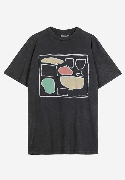 Tshirt After Seven 225ae002 Dark-Heather-Grey