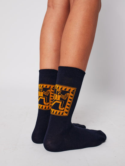 Socks Mr Pencil Sh 225ak022 Navy-Blue