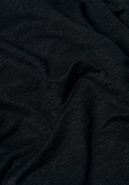 Majestic | Linen Tank Top, Fitted Silhouette Noir