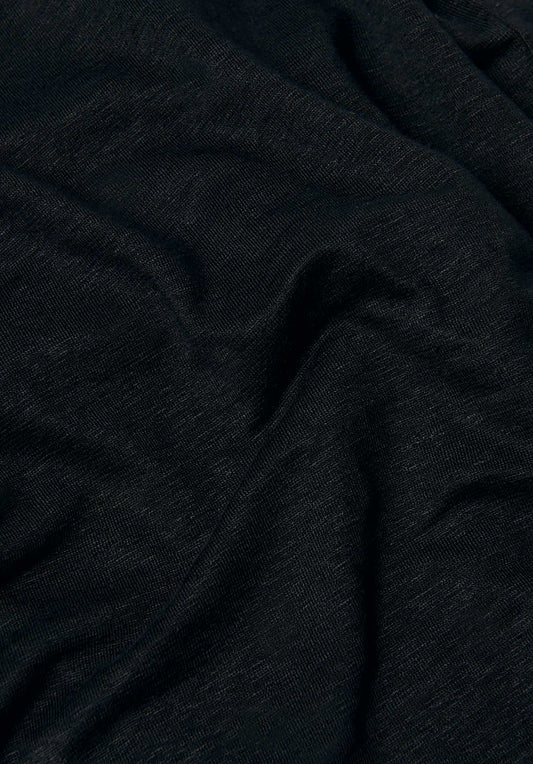Majestic | Linen Tank Top, Fitted Silhouette Noir