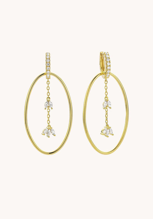 Earring Royal Magnolia Bo-245g Gold
