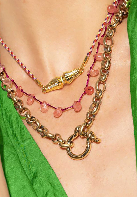 Necklace Co-158g Metal