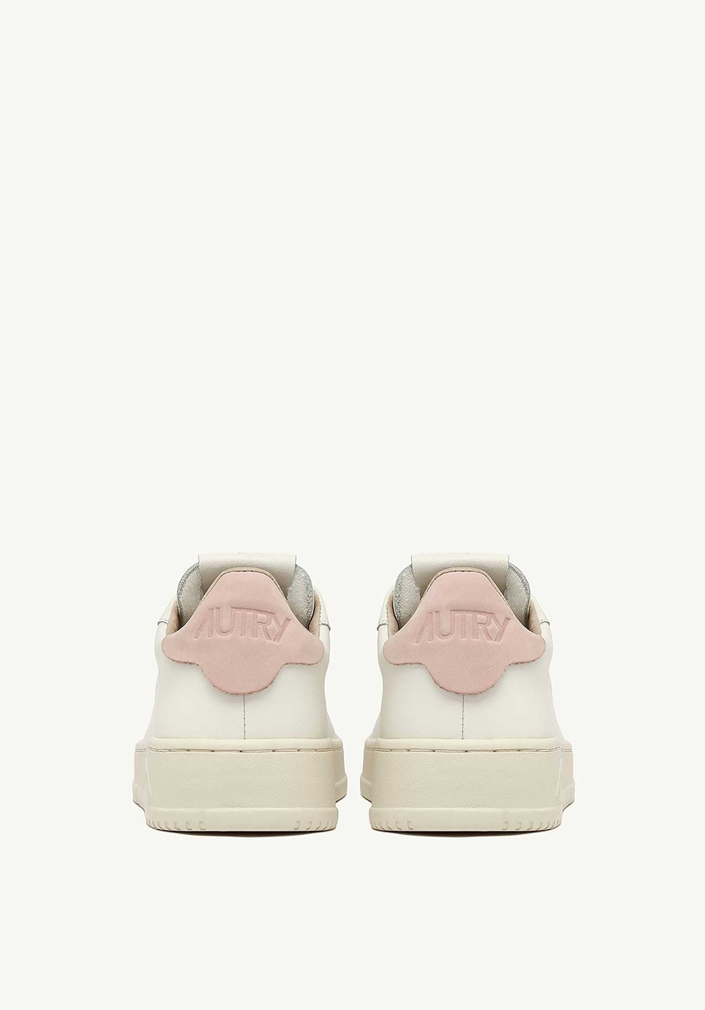 Autry | Medalist Low LL Sneaker - Suede & Leather White-Pink