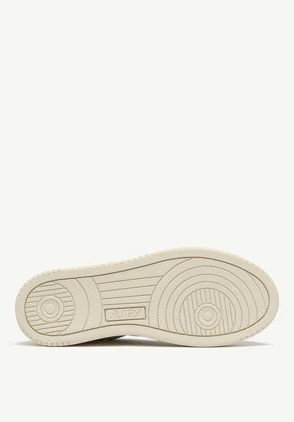 Autry | Medalist Low LL Sneaker - Suede & Leather White-Pink