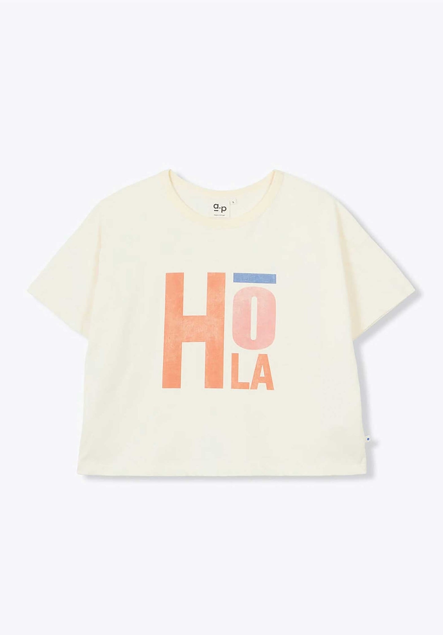 Tshirt Wt03 Hola Femme Ecru-12