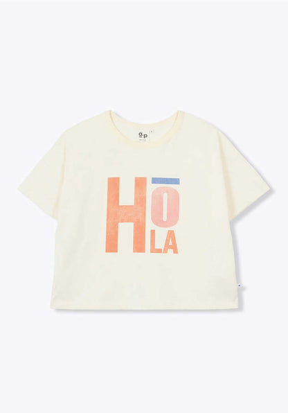 Tshirt Wt03 Hola Femme Ecru-12