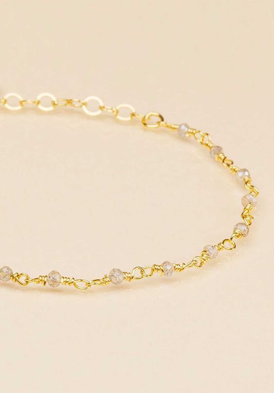 Bracelet  Brilm Labradorite