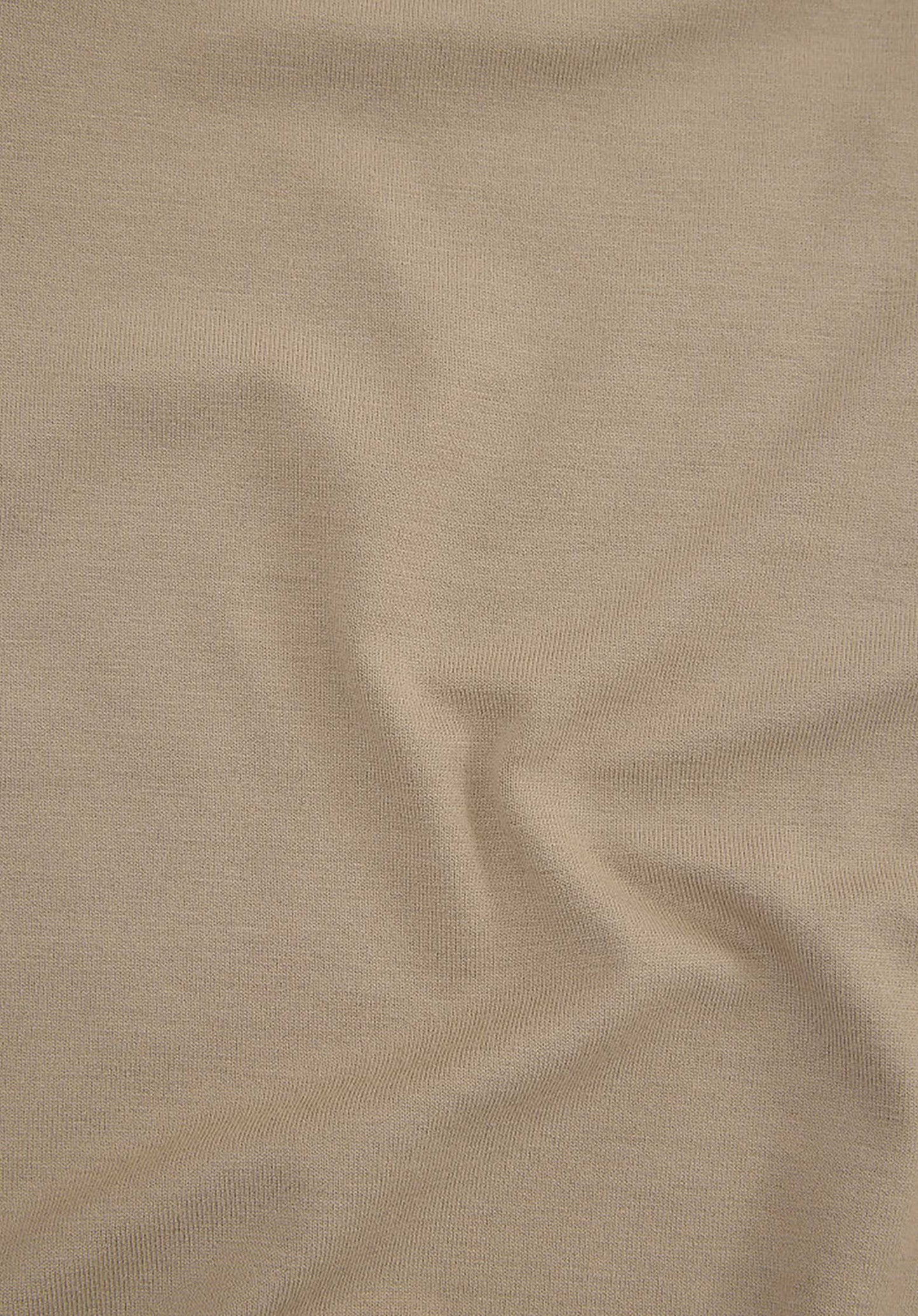 Majestic | Fitted Cotton-Cashmere Long Sleeve Tee - Grege
