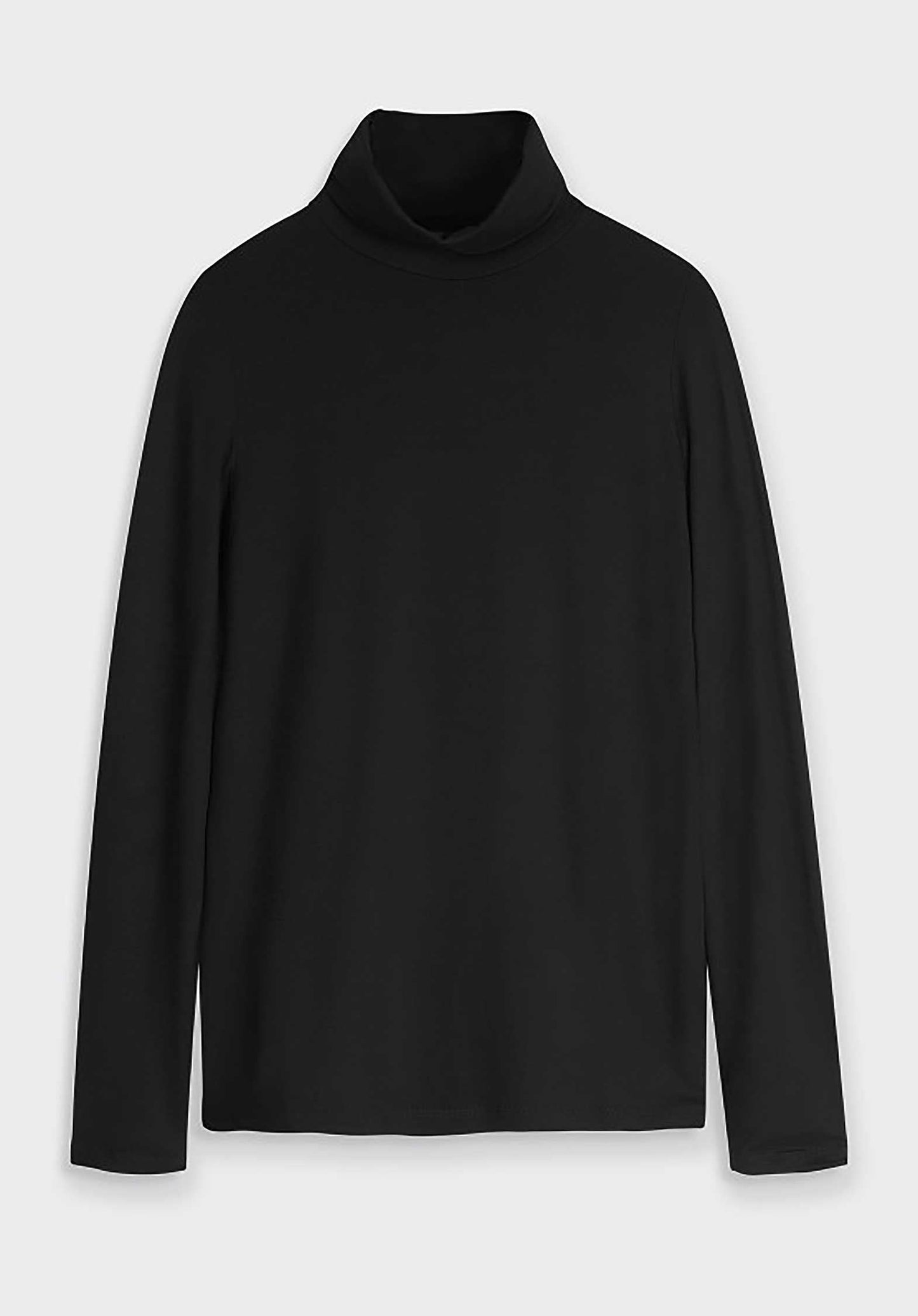 Majestic | Second-Skin Turtleneck - Black