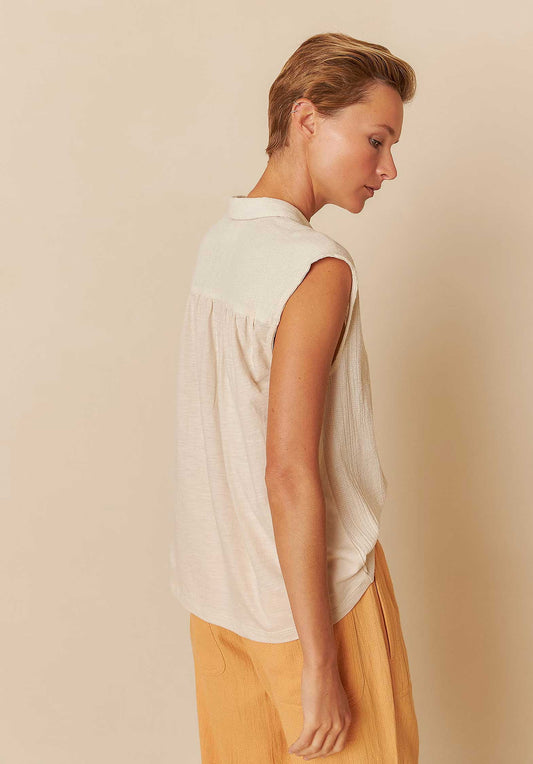Lore Combined Shirt Sk355 Lore Piedra